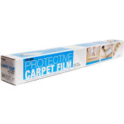 Trimaco 36" x 200' Film adhésif pour tapis, Film clair, Polyéthylène - 63620