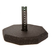 TCT SB-30-U-6 Octagon Sign Base 30 Lbs, W/ U-Channel Adaptor & 6' U-Channel Post