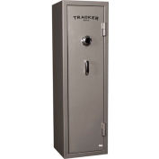 Tracker Safe Gun Safe TS08 With Mechanical Lock - 30 Min Fire Rating 18x15-1/2x59 - 8 Gun Cap. Gray