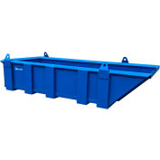Jescraft Trash Skip Container, 2.7 CU. YDS. Capacity, Blue