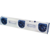 Transformation de Technologies aériennes AC ioniseur ventilateur BFN803, 3 ventilateurs, tâche de LED s’allume, 150-300 pi3/min