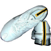 Transforming Tech Disposable Heel Grounder, Yellow/Black, Pack Of 100