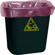 Transformante Tech dissipatifs antistatique Liners WBASLP rose, 7-10 Gal