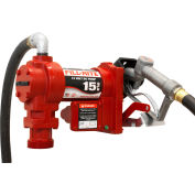 Fill-Rite FR1210H, DC Fuel Transfer Pump w/20 » Steel Telescoping Suction Pipe, 15 GPM, 2 » Bung Mount