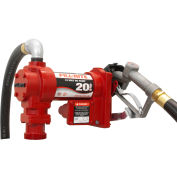 Fill-Rite FR4210H, DC Fuel Transfer Pump w/20 » Steel Telescoping Suction Pipe, 20 GPM, 2 » Bung Mount