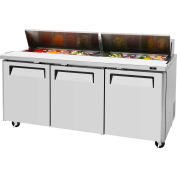 Turbo Air M72 MST-3 Series - Sandwich/salade Table 72-2/3" W - porte 3