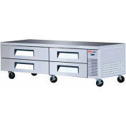 Turbo Air TCBE-82SDR Super Deluxe Serie - Chef Base 82" W - 4 tiroirs