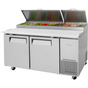 Turbo Air TPR-67SD Super Deluxe Series - Pizza Prep. Table - 2 Door