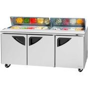 Super série Deluxe - Sandwich/salade Table 72-2/3" W - porte 3