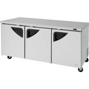 Turbo Air TUR-72SD Super Deluxe Series - Undercounter Refrigerator 72-2/3"W - 3 Door