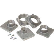 Hoffman TB3R201, Terminal Box, Type 3R 200A, 1Ph, 23.00X12.00X4.50, Galvanized/Gray