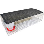 Piège pliable à pigeons barrière® aux oiseaux, acier, argent