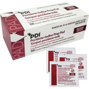 First Aid Central™ Povidone Iodine Prep Pad, 100/Box