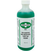 Nettoyant antiseptique de savon vert central™ de premiers soins, 250 ml, 12/caisse, qté par paquet : 12