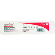 Bandage de pression de compression centrale™ de premiers soins avec attaches de gaze, 6 « x 6 »