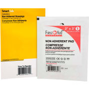 First Aid Central SmartCompliance Non-Adherent Pad, 2 » x 3 »,® 4/sac, recharge