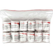 Enveloppements de bandage élastique central de™ premiers soins, 2 « x 5yd, 12 / sac