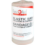 Enveloppement de bandage élastique central™ de premiers soins, 3 « x 5yd