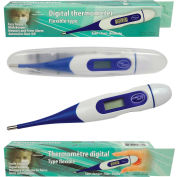 Thermomètre numérique à pointe flexible de First Aid Central™