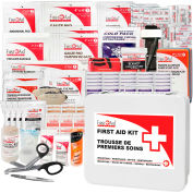 Trousse de premiers soins intermédiaire de type 3 de l’ASC™ centrale de premiers soins, petite (2-25 travailleurs), boîtier métallique