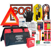 Trousse de secours central™ d’urgence routière pour véhicules en bordure de route