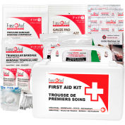 Centre des premiers soins de™ l’Ontario, section 8, Trousse de premiers soins (1-5 Emp), plastique