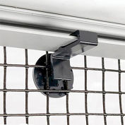Bird Barrier® 1/2" Solar Panel Exclusion Kit w/ 25'L Wire Mesh & 20 Clips, Black