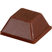 Garniture de butoir en caoutchouc pour appareils - Square - Brown - 0,230" H x 0,500" W - BS03 - Pkg de 5000