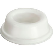 Butoir de porte en caoutchouc et mur protecteur - encastré - blanc - 0,600" H x 1,810" W - BS30 - Pkg de 500