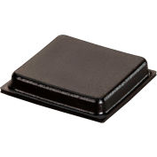 Pare-chocs en caoutchouc pour les appareils - carré - noir - 0,180" H x W - BS36 - Pkg 1,000" de 2310