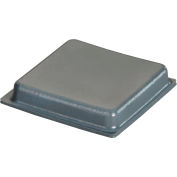 Garniture de butoir en caoutchouc pour appareils - Square - Gray - 0,180" H x 1,000" W - BS36 - Pkg de 2310