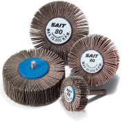 2A Flap Wheel 2" x 1" x 1/4" 40 Grit Aluminum Oxide - United Abrasives - Sait 70049, qté par paquet : 10