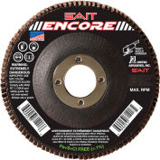 Encore Rabat disque T27 Encore 4-1/2 "x 7/8" grain 40 Zirconium - abrasifs Unis - Sait 71206, qté par paquet : 10