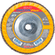 Ovation, disque Flap T27 5 "x 5/8-11" 40 Grit Zirconium - Unis abrasifs - Sait 72301, qté par paquet : 10