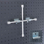 Bott 14015041 Pipe Bracket For Perfo Panels, 2-3/8" Diameter, 1-3/8" Wide (Pack Of 2)