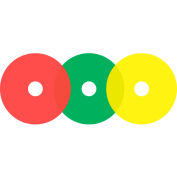Décalcomanie de marquage de repère Accuform GML110GN, 1 po, 54/feuille, vert