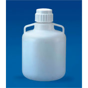 Bonbonne United Scientific™, autoclavable, PP, capacité de 10 litres, blanc