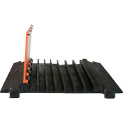 Elasco Heavy Duty 7 canal protecteur de câble 1,38" canal, couvercle poussoir, UG7140