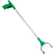 Unger Trigger Grip NiftyNabber® Pro Grabber, Silver/Green - NT090