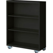 Bibliothèque Steel Cabinets USA, Assemblée, 36"L x 18"P x 45"H, Noir