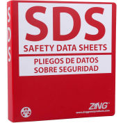 ZING Eco GHS-SDS Binder (anglais/espagnol), 1,5" Ring, Recycled Poly, 6033