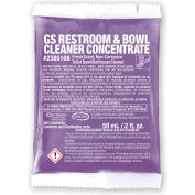 Stearns GS Restroom & Bowl Cleaner Concentrate - 2 oz Packs, 72 Packs/Case - 2385108