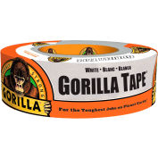 Gorilla White Duct Tape, 1,88" x 30 yd., qté par paquet : 6