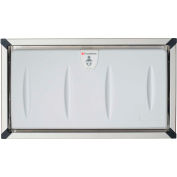 Foundations® Horizontal Baby Changing Table - Light Gray/Stainless, 5240259