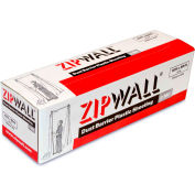 ZipWall® Dust Barrier Plastic Sheeting, Plastic, White - PY50 - Pkg Qty 6