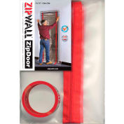 Zipwall® Kit de porte standard, Plastique, Clair - ZDS, qté par paquet : 6