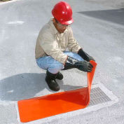 UltraTech 2124 Ultra-Drain Seal®, Rectangular, 18" x 58" x 3/8", Orange