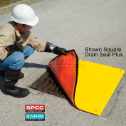 UltraTech 2177 Ultra-Drain Seal Plus®, Circular, 42" dia., Orange/Yellow