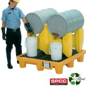 UltraTech Ultra-Drum Rack 2 Drum Containment System® 2383 with No Drain