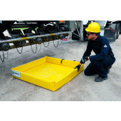 UltraTech Ultra-Mini Berme murale en mousse, 3' x 3' x 6 », Jaune